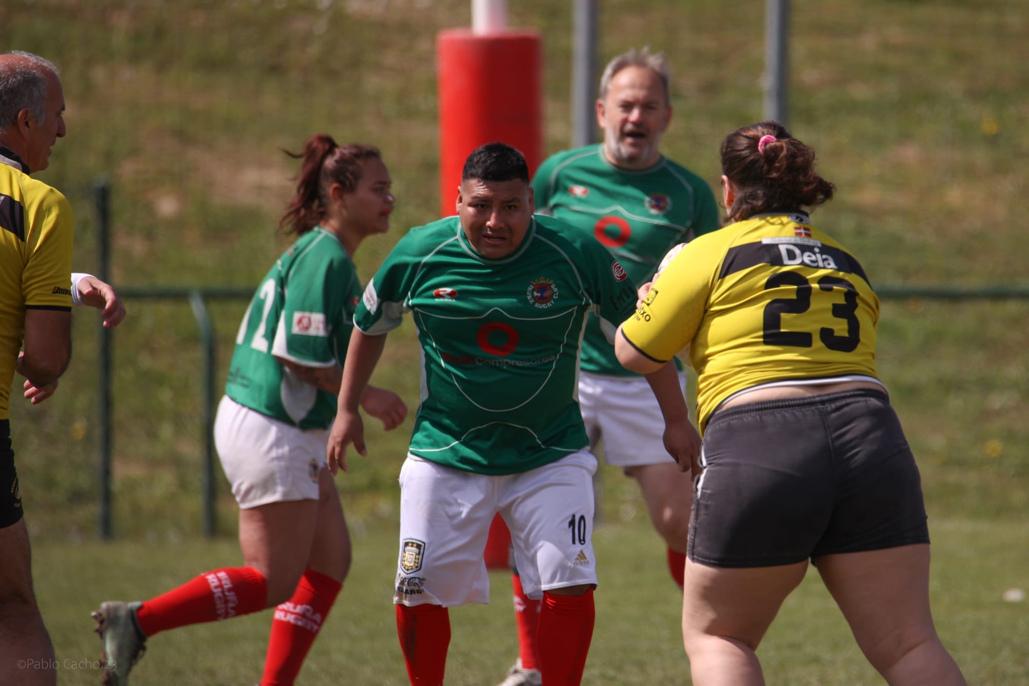 Buen juego en la cita de Liga Bultza celebrada en Pamplona el 16 de abril